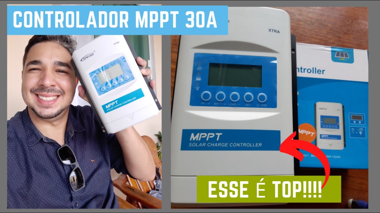 Unboxing Controlador MPPT Epever Xtra 30a