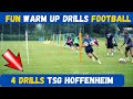 Fun Warm Up Drills Football / 4 Drills TSG Hoffenheim