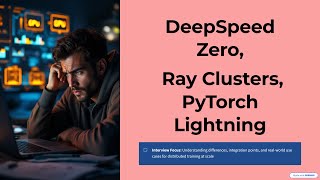 How to Explain Multi-GPU Training in an Interview - Ray vs DeepSpeed v