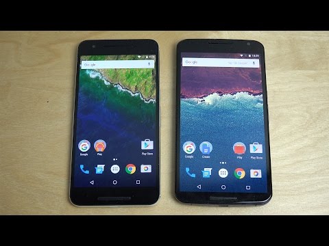 Nexus 6P vs. Nexus 6 - Android 6.0.1 Marshmallow Comparison!