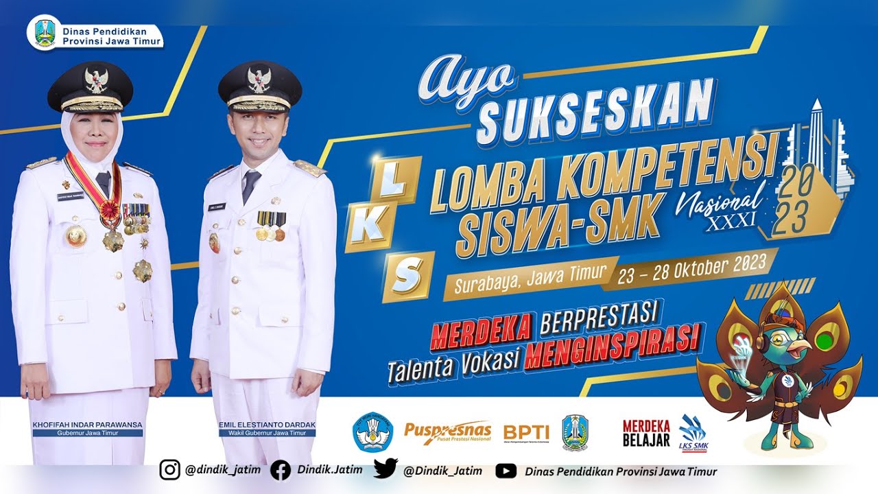 Closing Ceremony - LKS - SMK Nasional XXXI 2023, Surabaya - Jawa Timur