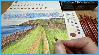 CREATE LIVE Sketchbook Magic with Loose Landscapes!