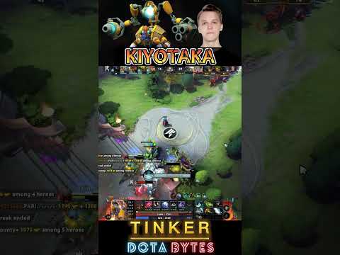 Tinker Signature Hero Ultra Kill! 😎 by Kiyotaka of 9Pandas 🔥 #dota2