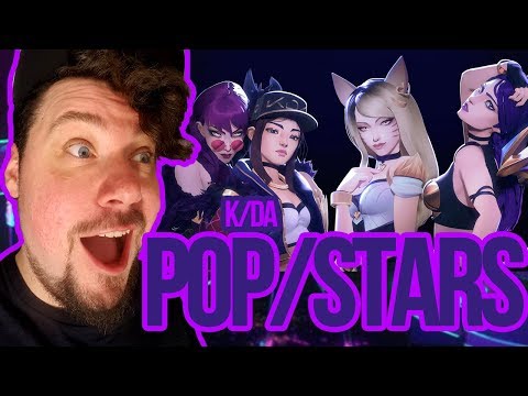 Mikey Reacts to K/DA - POP/STARS (ft Madison Beer, (G)I-DLE, Jaira Burns)