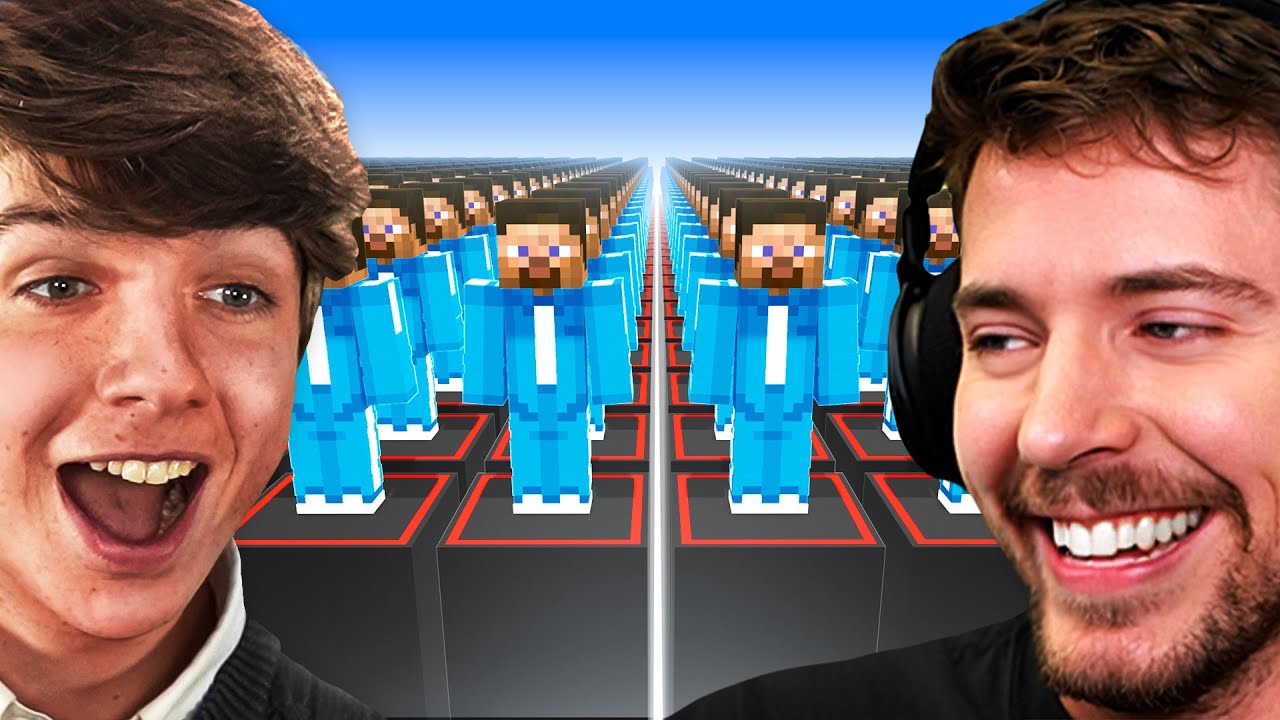 $10,000 Beast Games in Minecraft!