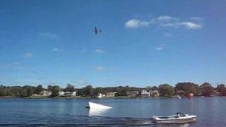 preview picture of video 'Pumpkin Drop at #1 Pond; Sanford, Maine'