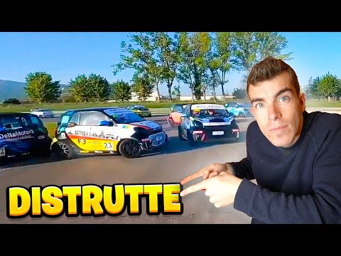 *INCIDENTE* con 5 AUTO - PRIMA GARA della VITA