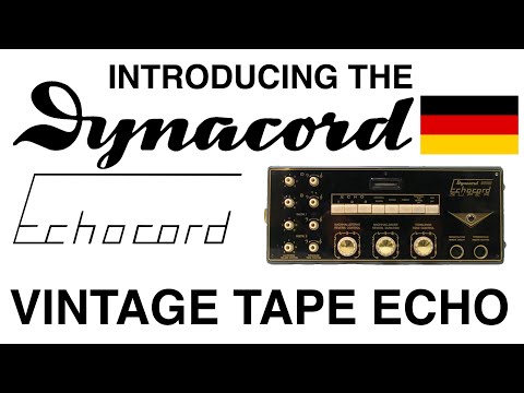 Introducing the Dynacord Echocord