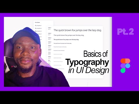 Master Typography Basics in Figma: Create a Perfect Scale for UI & Web Projects  - Part 2