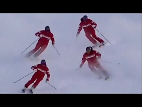 Richard Amacker is back with the Swiss Demo Snow Team 🇨🇭❄️⛷👍