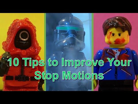 10 Tricks to Improve Your Stop Motions!!! (Lego Stop Motion Tutorial)
