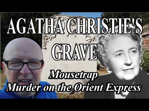 AGATHA CHRISTIE'S GRAVE - FAMOUS GRAVES - FINAL RESTING PLACES