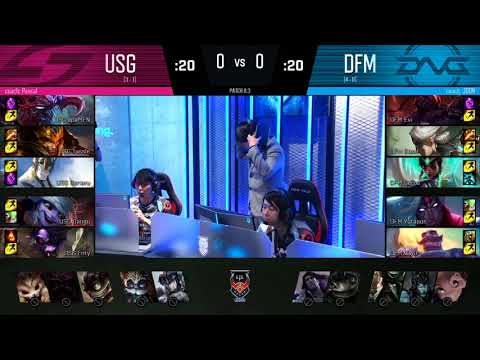 LJL 2018 Spring Split Round5 Match3 Game1 USG vs DFM