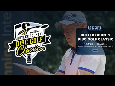 Round 1, Back 9 | MPO Shot-by-Shot Coverage | Butler County Disc Golf Classic