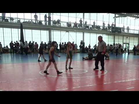 70 Lbs Round 1 - Kilee Carawan, North Hall Wrestling Club Vs Nicholas Cherney, The Storm Wrestling