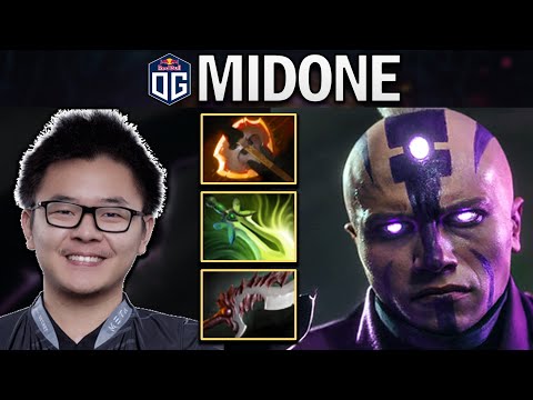 OG.MIDONE ANTI-MAGE WITH 1000 XPM - DOTA 2 7.27 GAMEPLAY