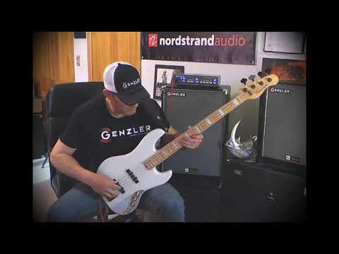 Andy Irvine - Nordstrand NJ4 pickups, Galli Strings, Hammersmith M4 Bass, Genzler.