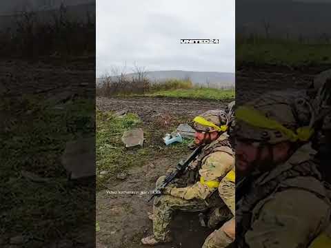 Russian Shell Fragments Landed Near Ukrainian Soldiers #warinukraine