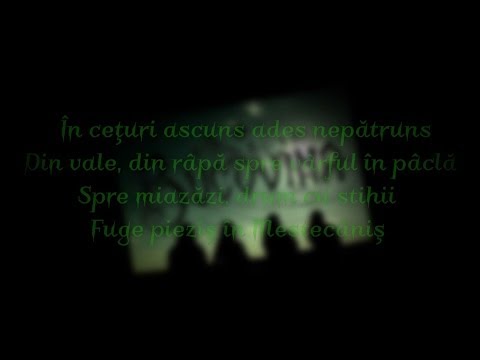 Bucovina - Mestecăniş (with Lyrics)