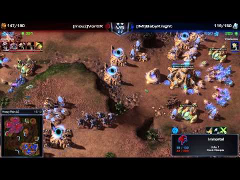 SC2 - Daily Masters - PvZ - BabyKnight vs VortiX