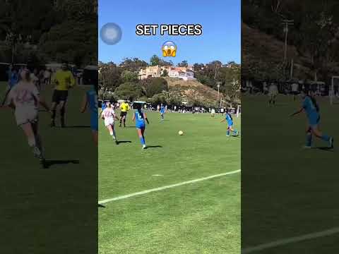 ECNL girls showing outstanding set pieces at playoffs #ecnl #ecrl #playoffs #soccer #futbol