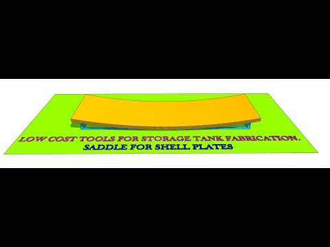 API 650 Storage tank erection tools fabrication Bracket for Annular plate welding