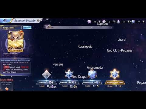 20 STAR HIGH DAPAT APA BUAT GACHA,  SAINT SEIYA AWAKENING