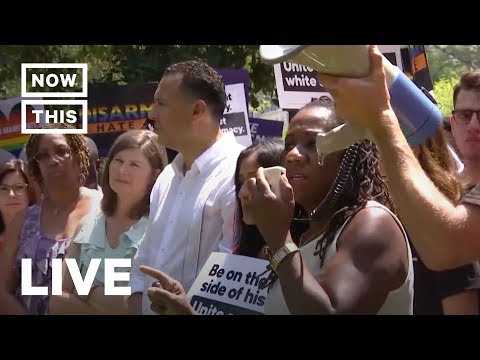 Anti-Hate and Gun Reform Rally Takes to the White House | NowThis