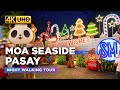 Christmas Tour at MOA SEASIDE | Watch the MUST-SEE Attractions at SM By the Bay, Pasay City【4K】