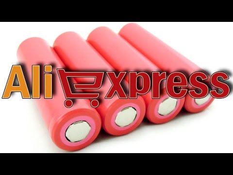 Качественные аккумуляторы Sanyo 18650 на 2600мАч (mAh) с Aliexpress
