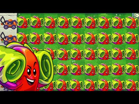 Plants vs. Zombies 2: Rhubarbarian PvZ2 M200 vs Zomboss