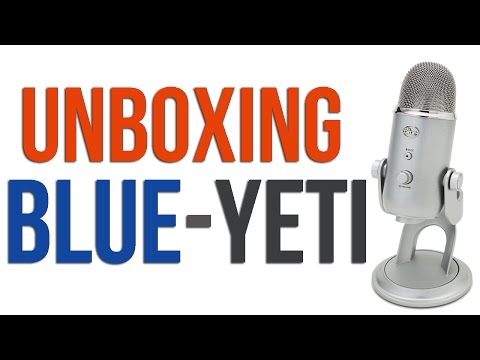 Blue Yeti Microphones USB Mic UnBoxing and Review #104