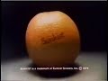 Sunkist Oranges Commercial 1976