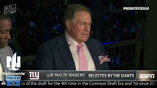 Malik Nabers drafted by the Giants at No 6 [REACTION] | Pat McAfee Draft Spectacular