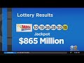 Winning Mega Millions Numbers Drawn For $865M Jackpot Winning Mega Millions Numbers Drawn For $865M Jackpot