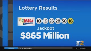 Winning Mega Millions Numbers Drawn For $865M Jackpot