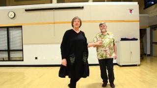 Contra Dance Tutorial - Buzz Step Swing
