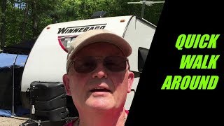 2014 Winnebago Minnie 2101FBS Exterior Walk-around -Jurgen's Journeys