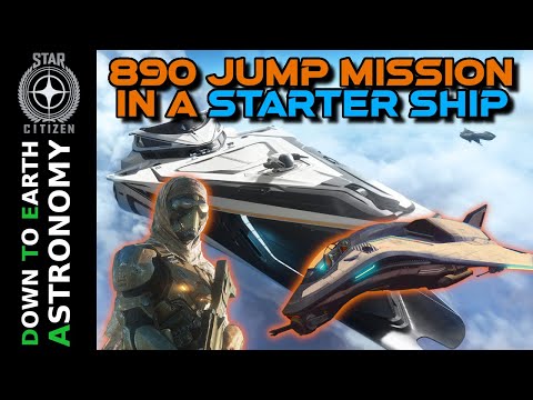 890J in a Starter Ship - Easy aUEC | Star Citizen
