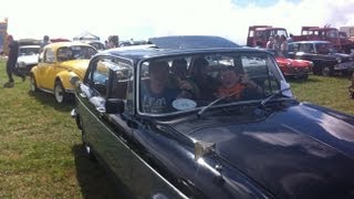 preview picture of video 'humber hawk mark 3 at vintage car rally'