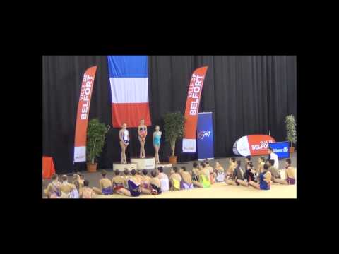 Palmares Nationale B Cadette - CDF Belfort 2014