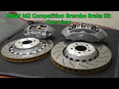BMW M2 Competition Brembo Brakes Overview