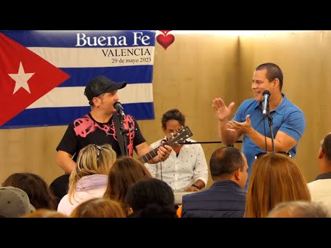 Buena Fe en Concierto Valencia 29 de Mayo 2023 Asociación Valenciana de amistad con Cuba José Martí.