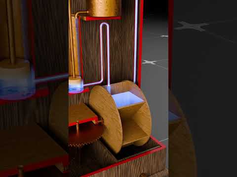 How This Ancient Water Clock Actually Worked  #3danimation #history #engineeringmarvels