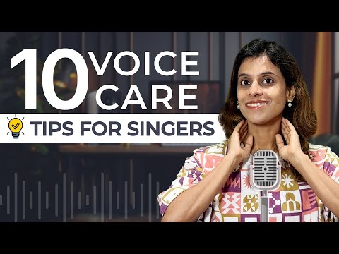 10 Voice Care Tips - Very Important for singers! | Pratibha Sarathy