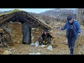 Living In The Snow And Mountains A Homeless Mother Rebuilds A Tunnel House