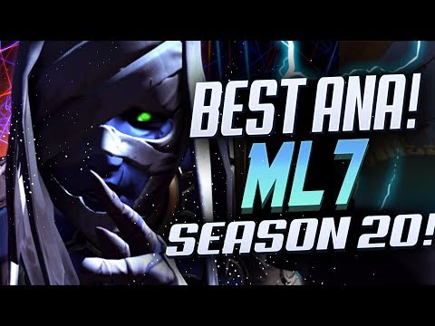 ML7 INSANE ANA - ROAD TO TOP 1! [ OVERWATCH SEASON 20 TOP 500 ]