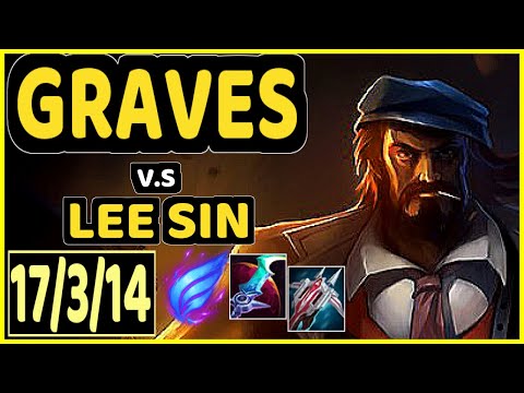 CINKROF (GRAVES) vs LEE SIN - QUADRAKILL 17/3/14 KDA JUNGLE GAMEPLAY - EUW Ranked GRANDMASTER