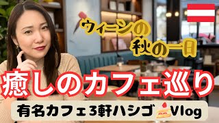 ウィーン在住者が行く【人気カフェ3選】☕️有名カフェを3軒ハシゴvlog