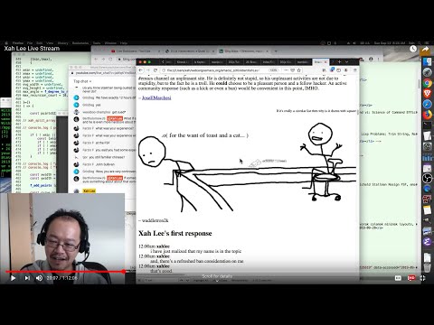 end of FSF, ban xah lee or irc. programing lang beginner, how best programer, great JavaScript apps